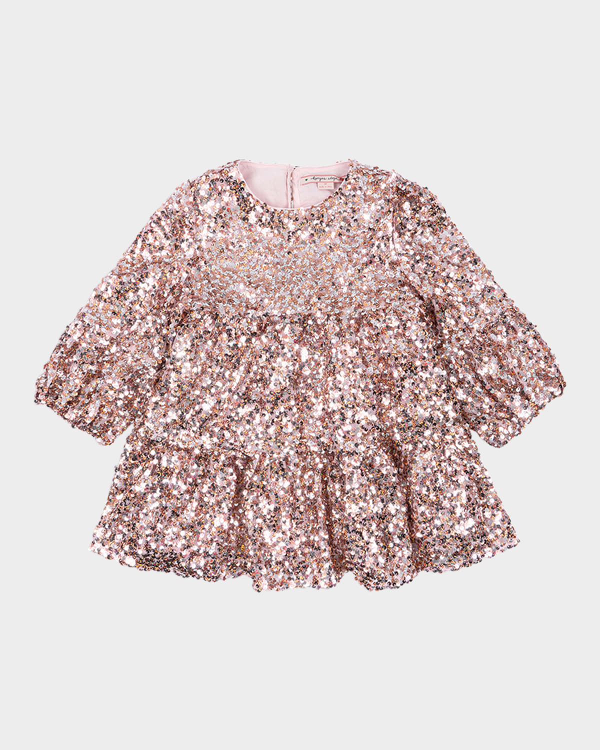 KONGES SLOJD GIRL'S LILA SEQUIN DRESS 