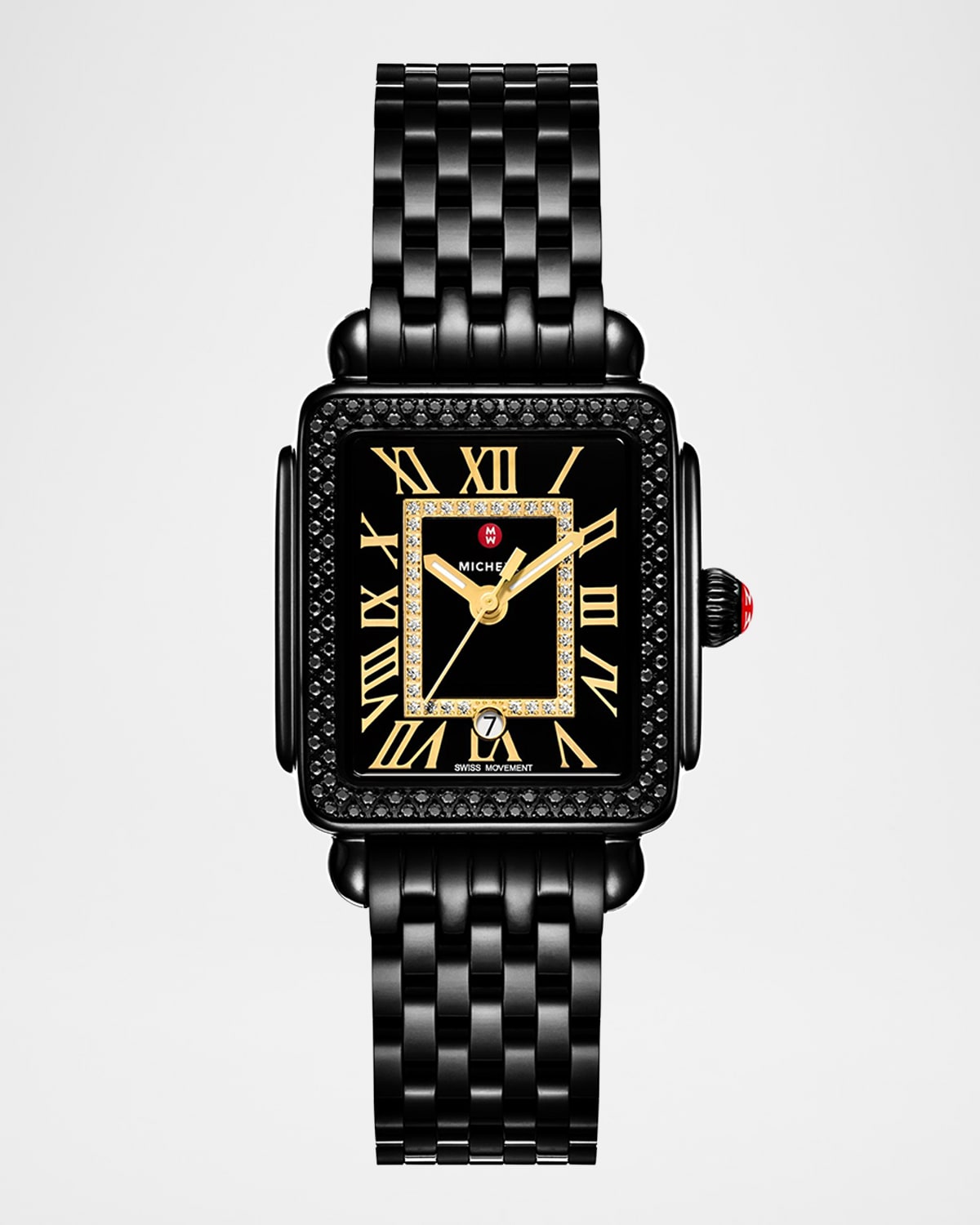 Deco Madison Noir Diamond Bracelet Watch