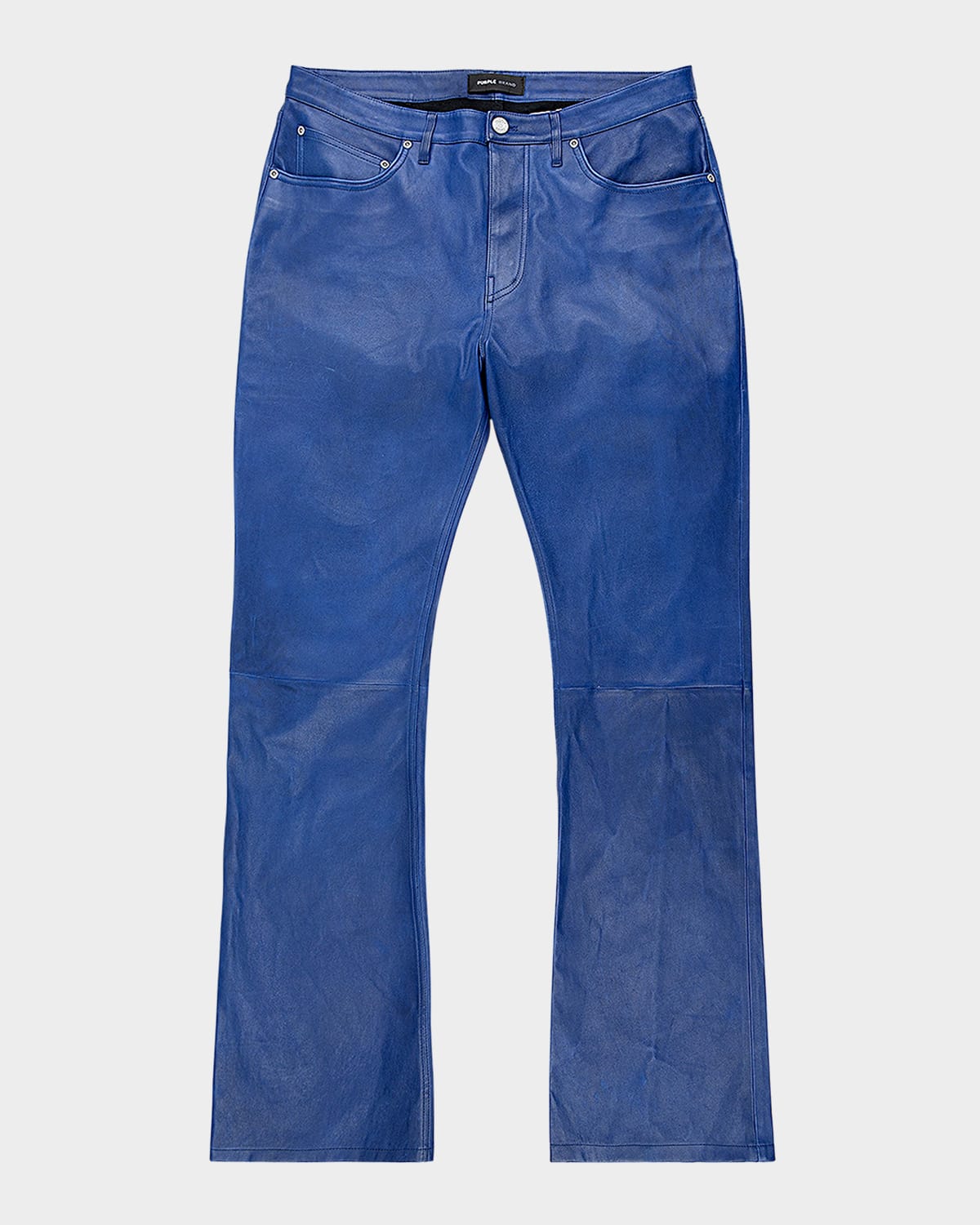 Men's Relaxed Leather Pants