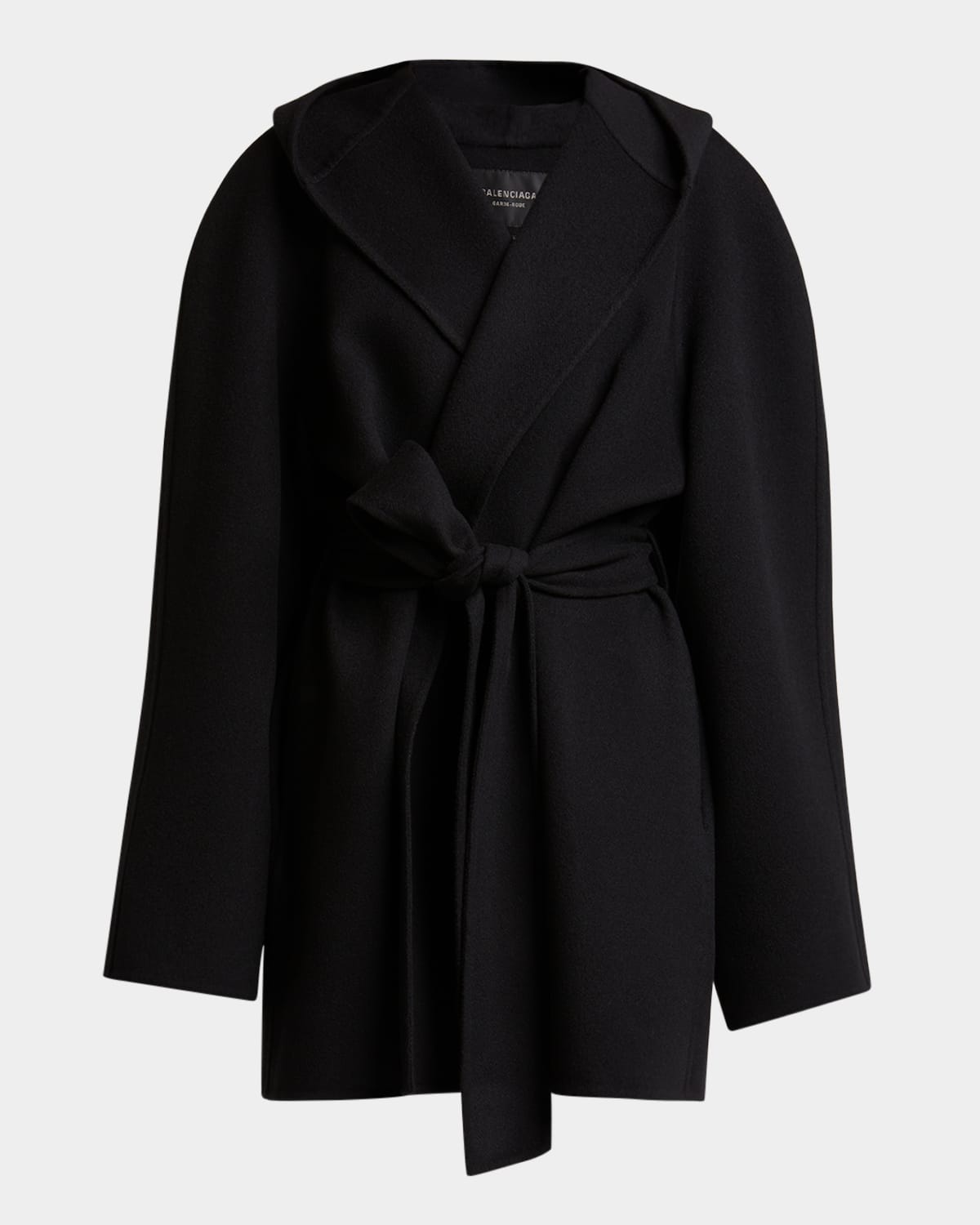 Balenciaga Blanket Jacket In 1000 Black