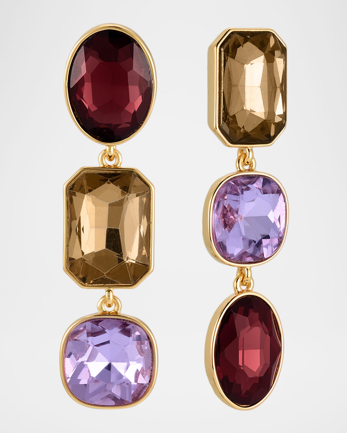 Greenwich Triple Drop Earrings