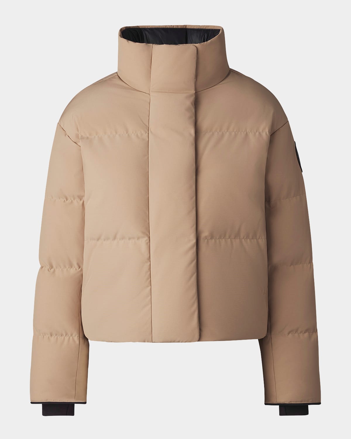 CANADA GOOSE GRANDVIEW CROPPED JACKET BLACK LABEL 