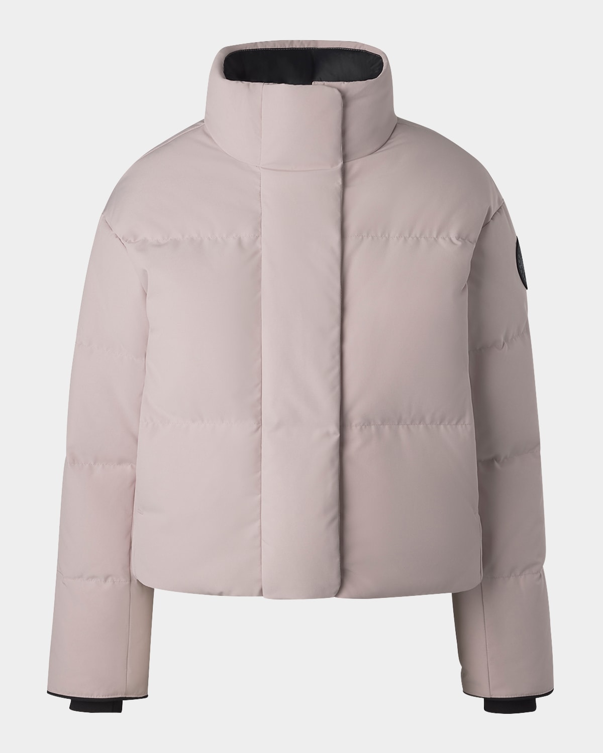 Canada Goose Grandview Water-repellent Cropped Puffer Jacket In Lucent Rose