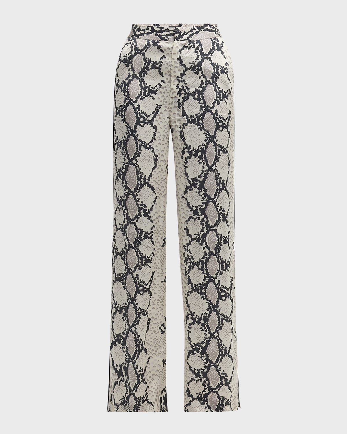 Le Superbe Joan Snakeskin Print Pants In Cali King Snake