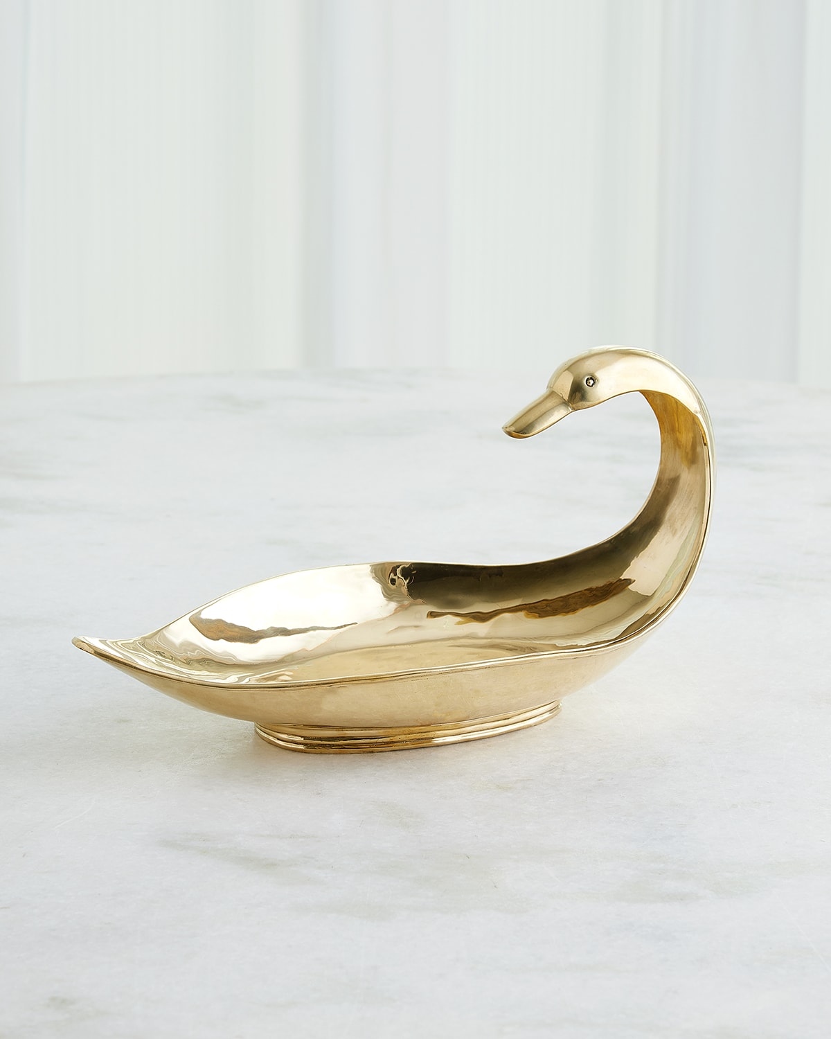 Global Views Brass Duck Bowl, Large In Brass