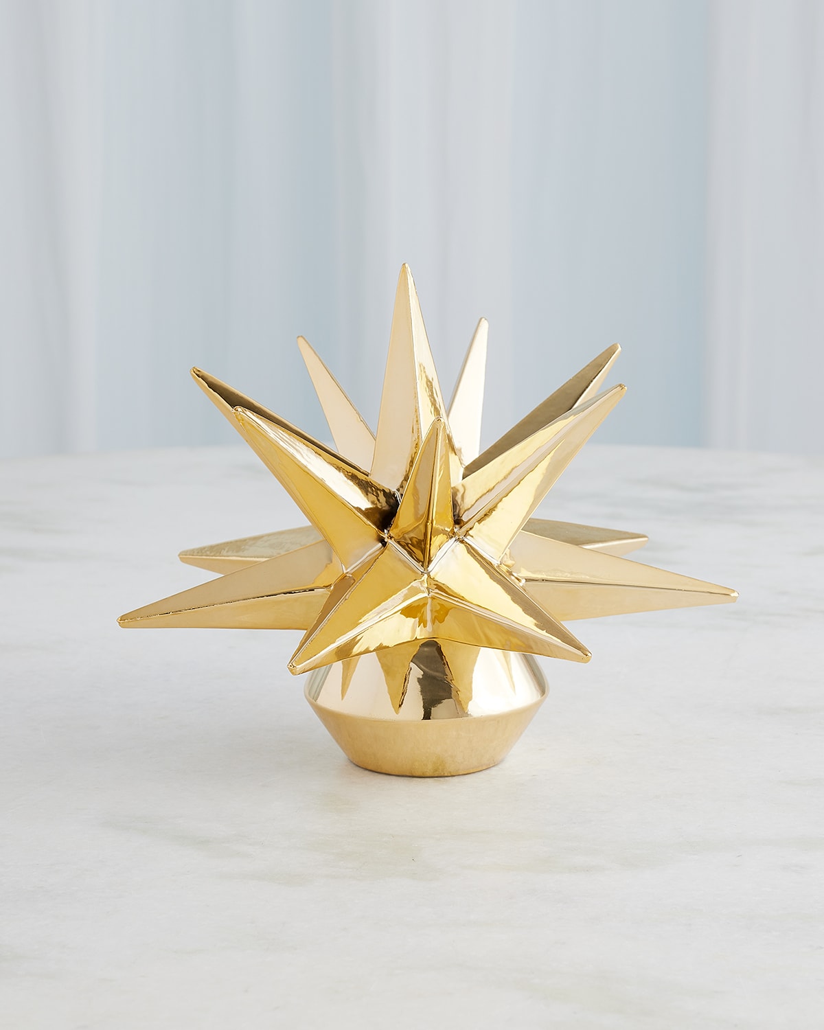 Global Views Stellar Star Golden Box In Gold