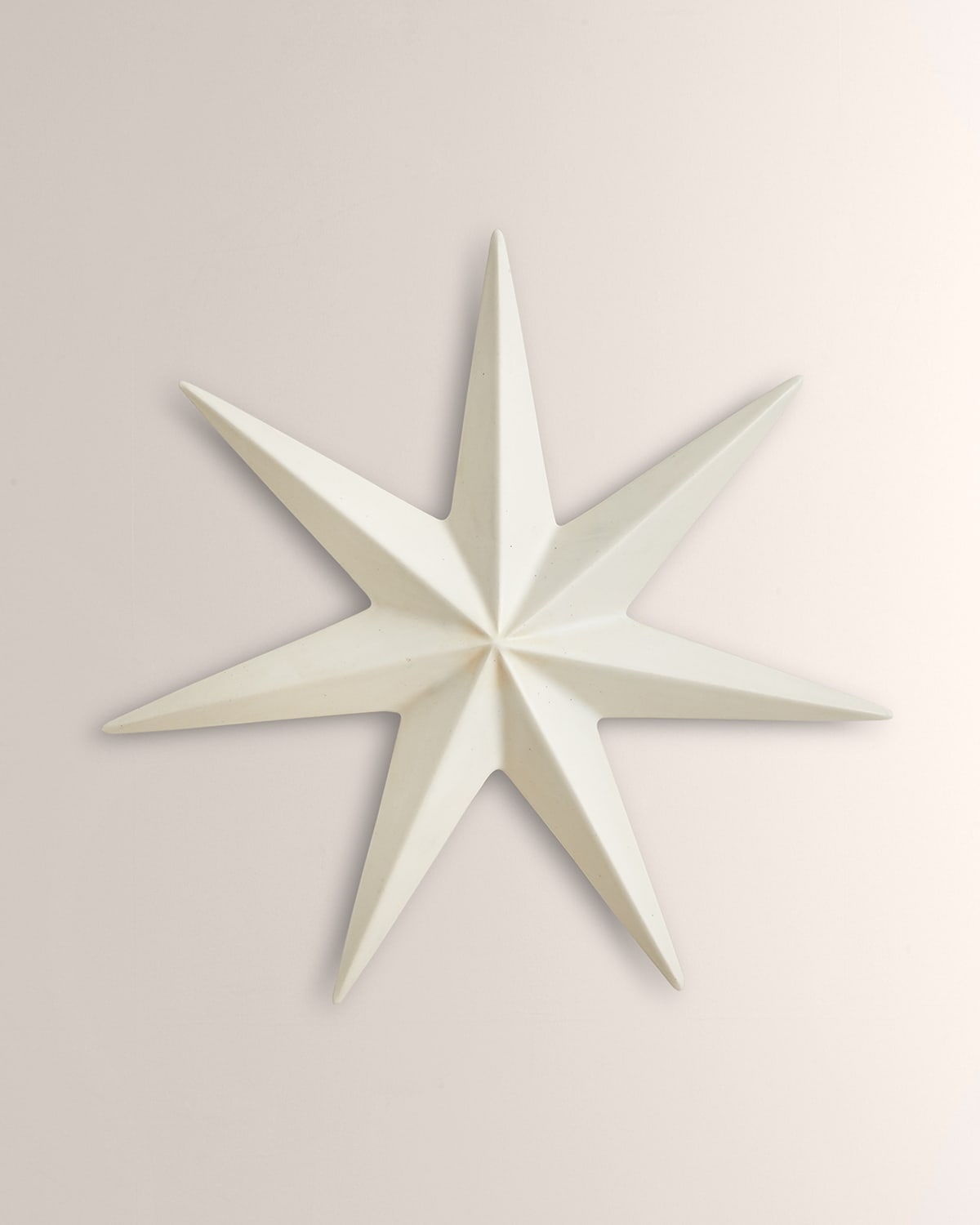 Global Views Stellar White Wall Star - Large In White