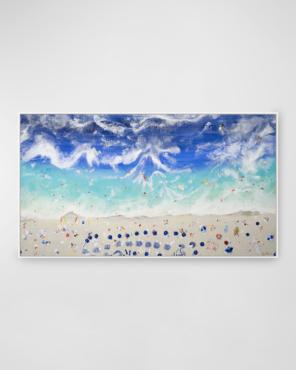 RFA FINE ART SEASIDE RHAPSODY HAND-EMBELLISHED GICLEE BY JOE DAVIS 