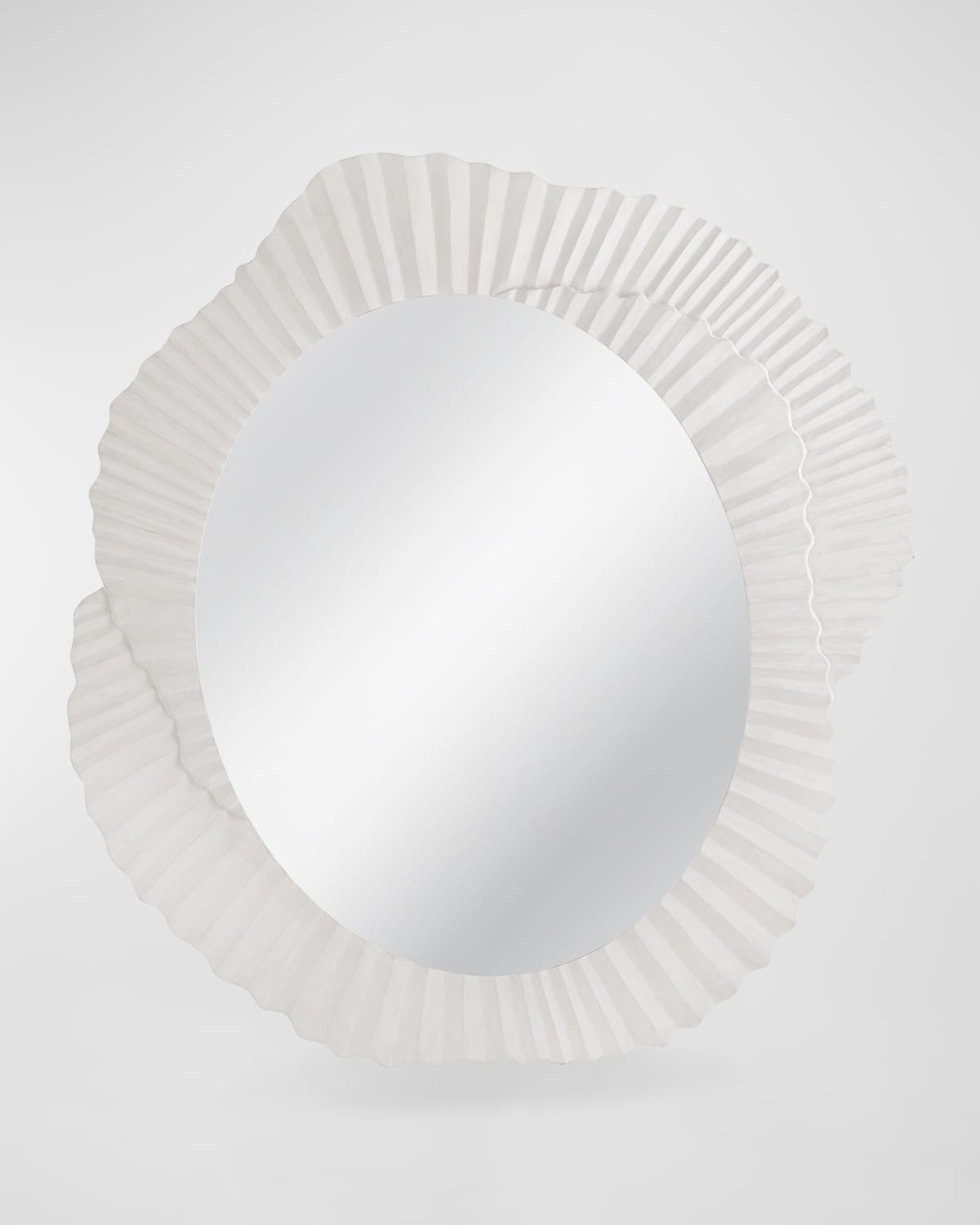 Katherine Noble By Bmc Petal Wall Mirror In White