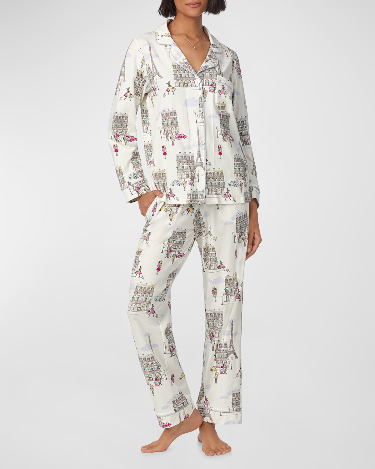 Classic Organic Cotton Jersey Pajama Set