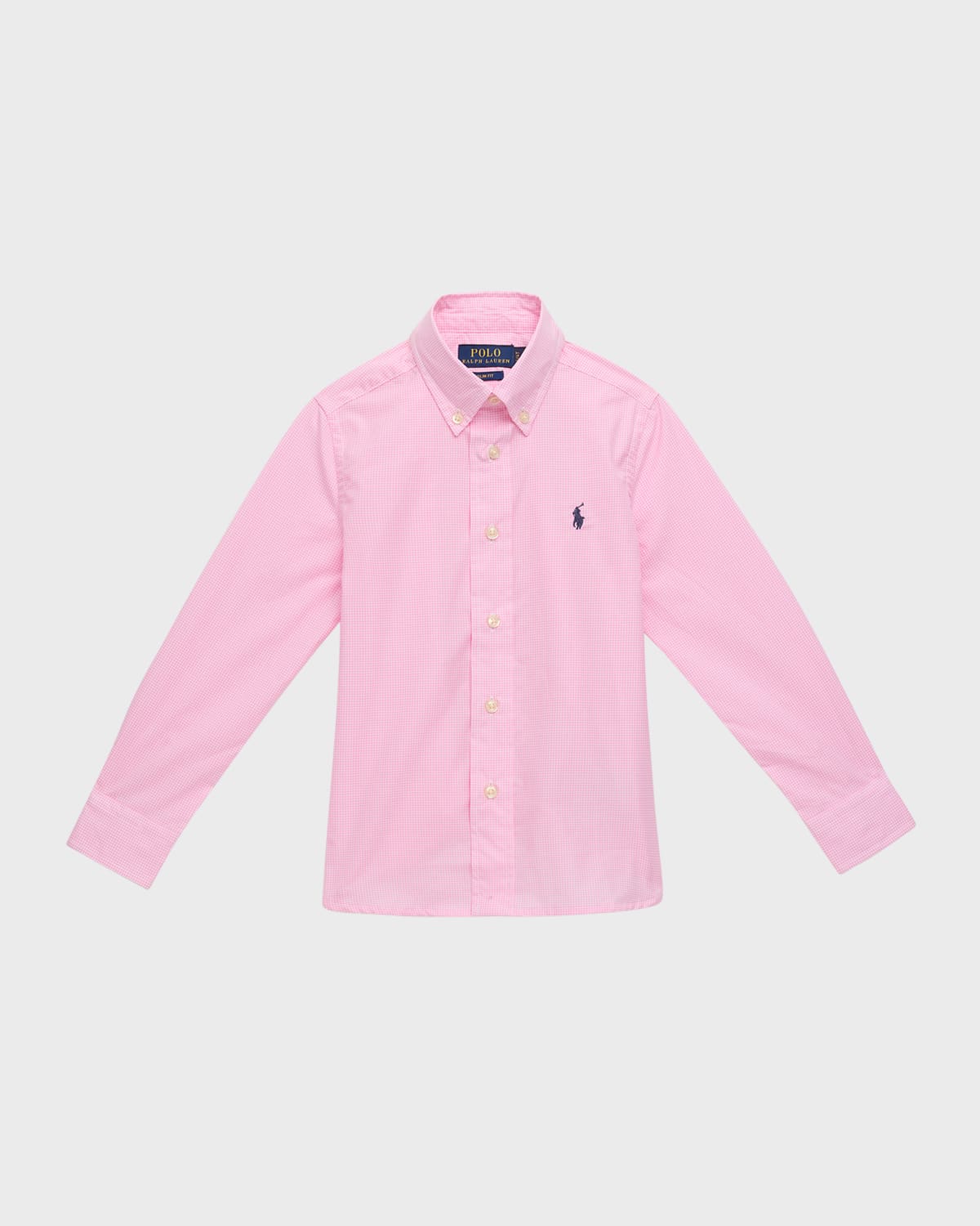 Polo Ralph Lauren Polo Pony Button-down Shirt In Pink Multi