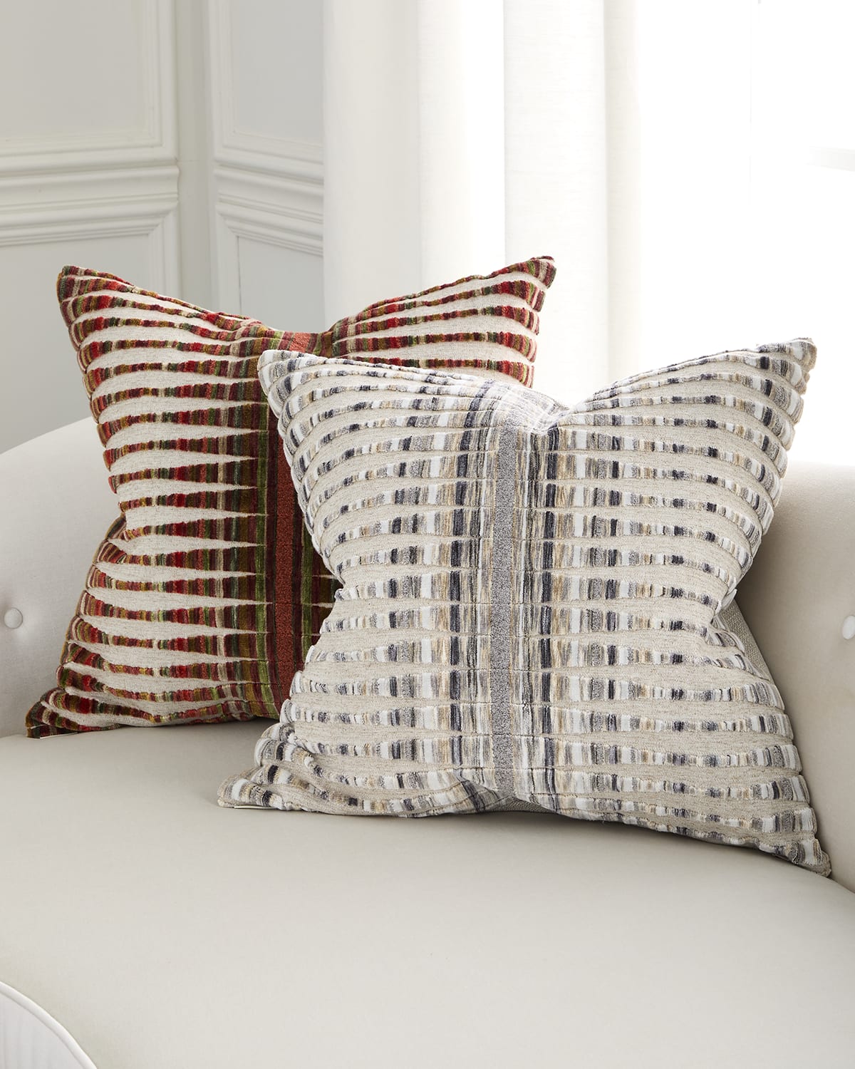 D.v. Kap Home Knock Out Decorative Pillow, 24" Square In Sandstone