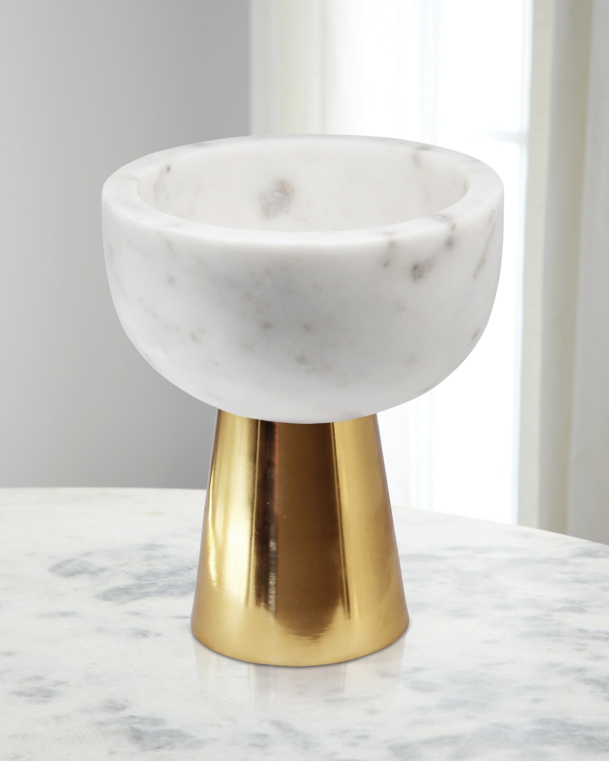 Worlds Away Small Reve Bowl In White