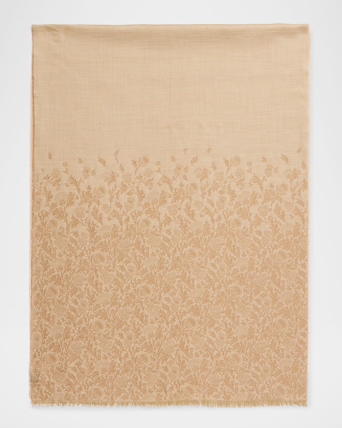 Printed Cashmere-Silk Scarf