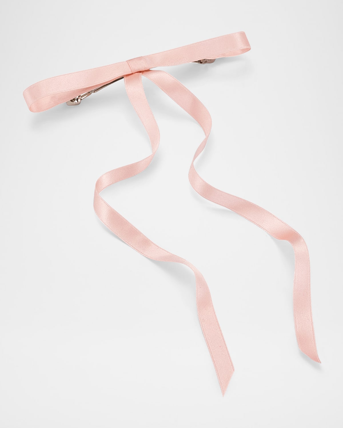 Lelet Ny Karla Silk Skinny Bow In Blush