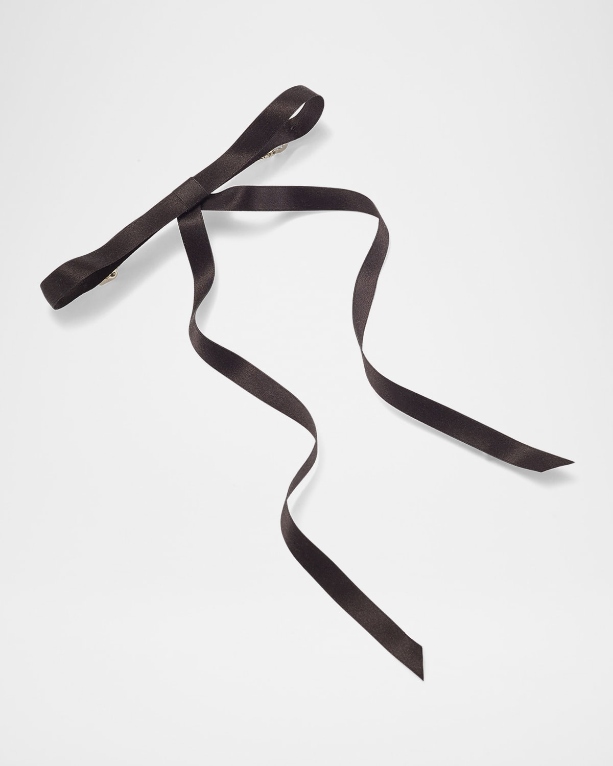Karla Silk Skinny Bow