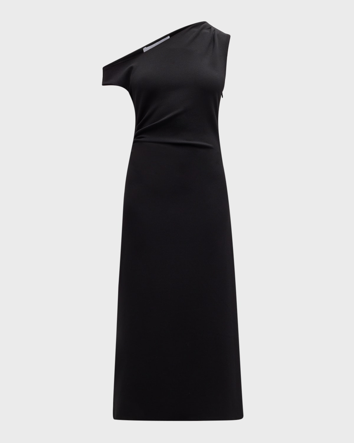 TANYA TAYLOR GIO ONE-SHOULDER MIDI DRESS 
