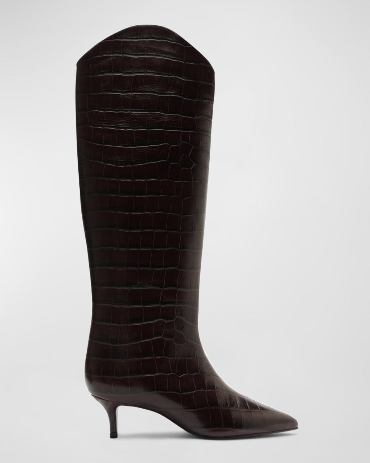 Schutz Maryana Wide Boot In Brown