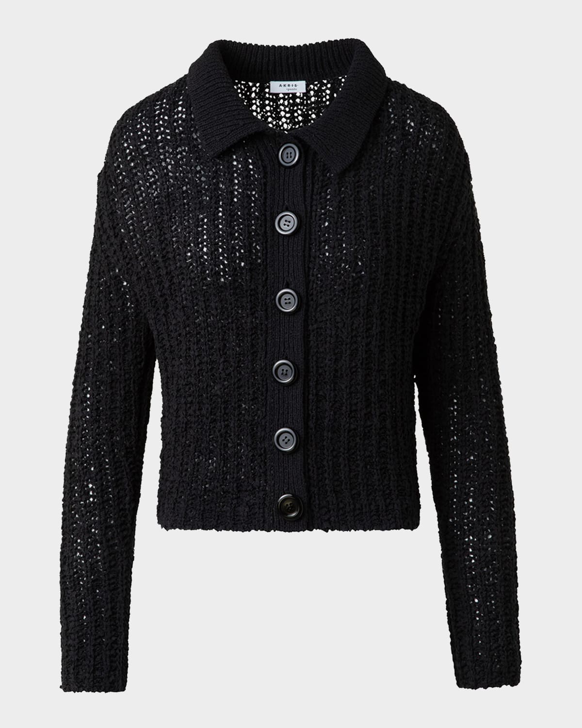 Summer Tweed Knit Boxy Cardigan