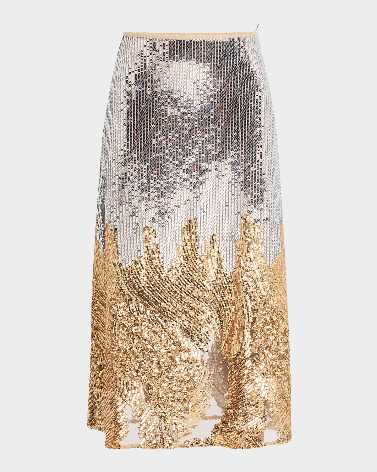 Elena Sequined Midi Skirt