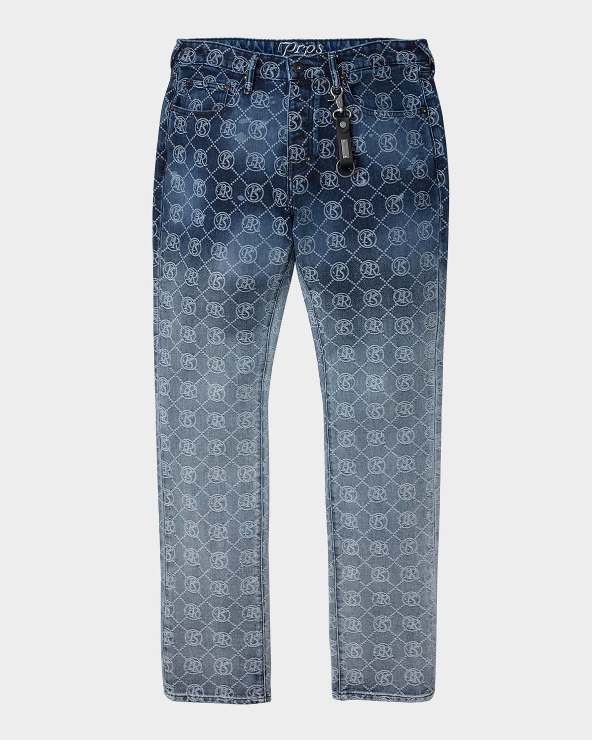 Prps Men's Purgatory Monogram Jeans In Indigo