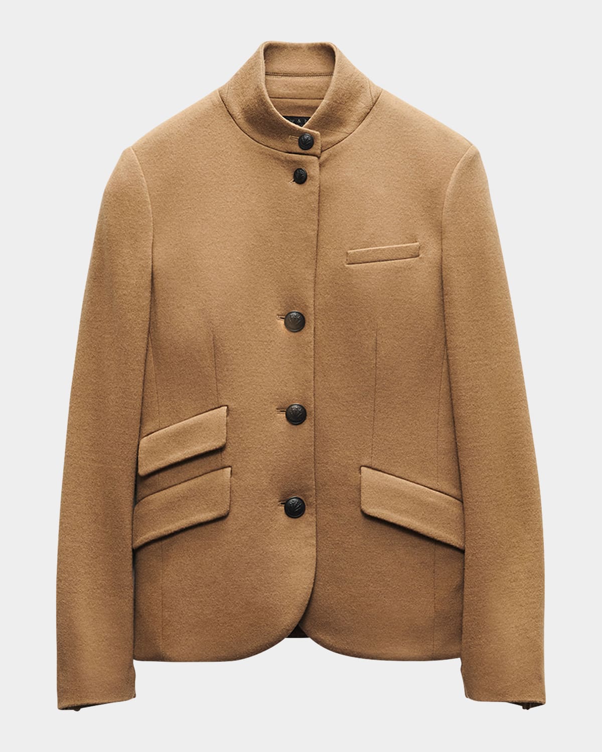 Rag & Bone Slade Japanese Wool Blazer In Camel