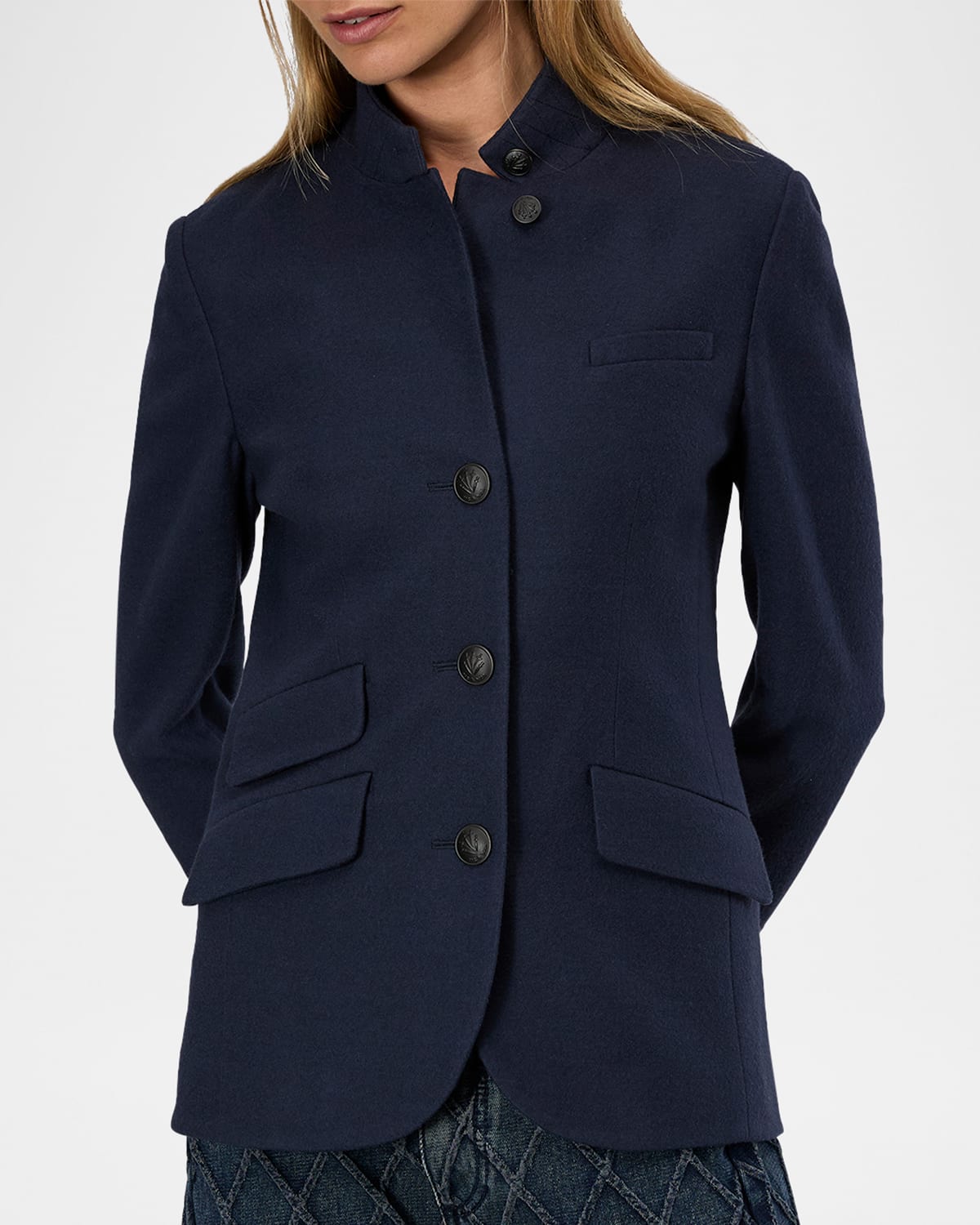 RAG & BONE SLADE JAPANESE WOOL BLAZER 