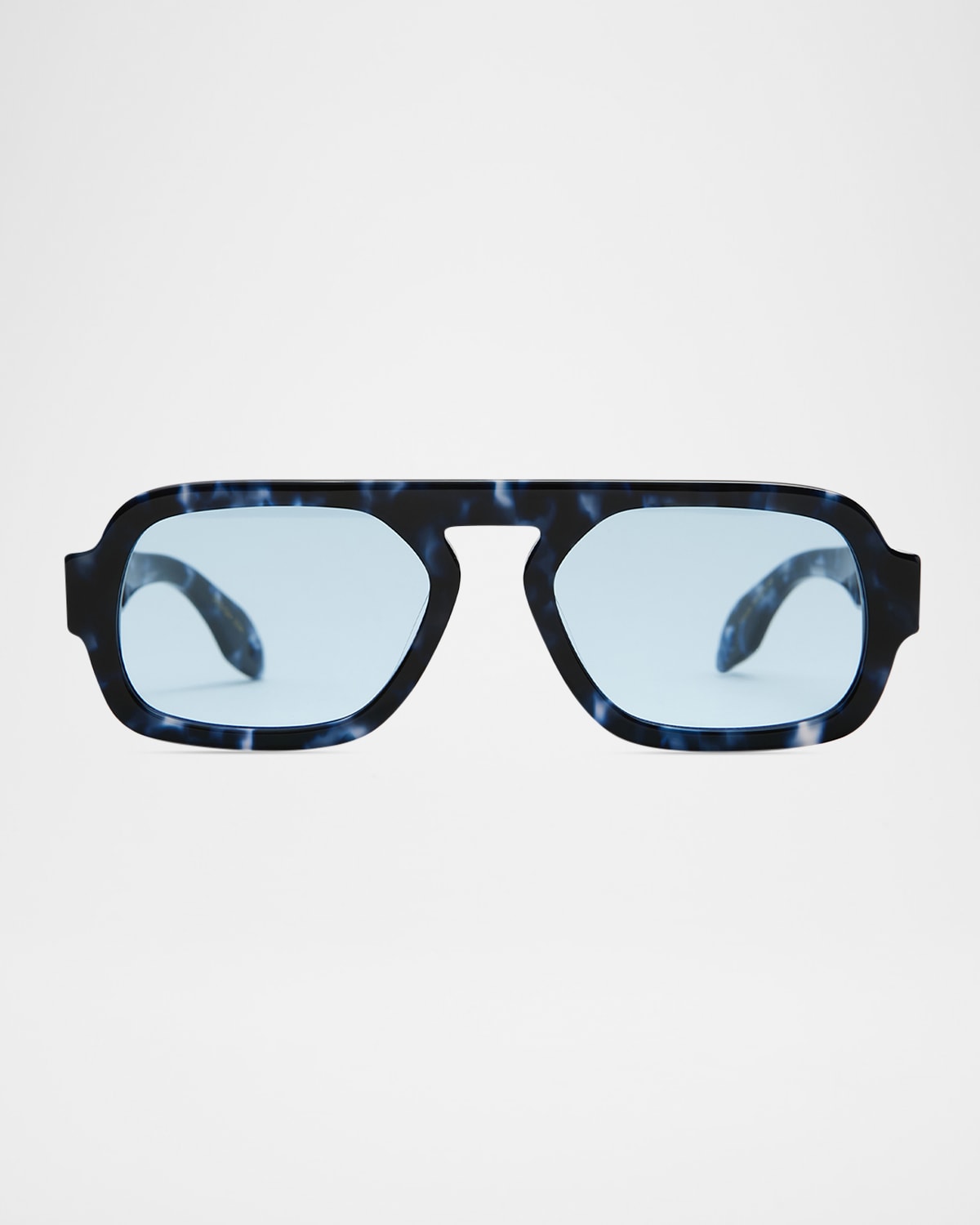 ELISA JOHNSON JANE MINI ACETATE AVIATOR SUNGLASSES 