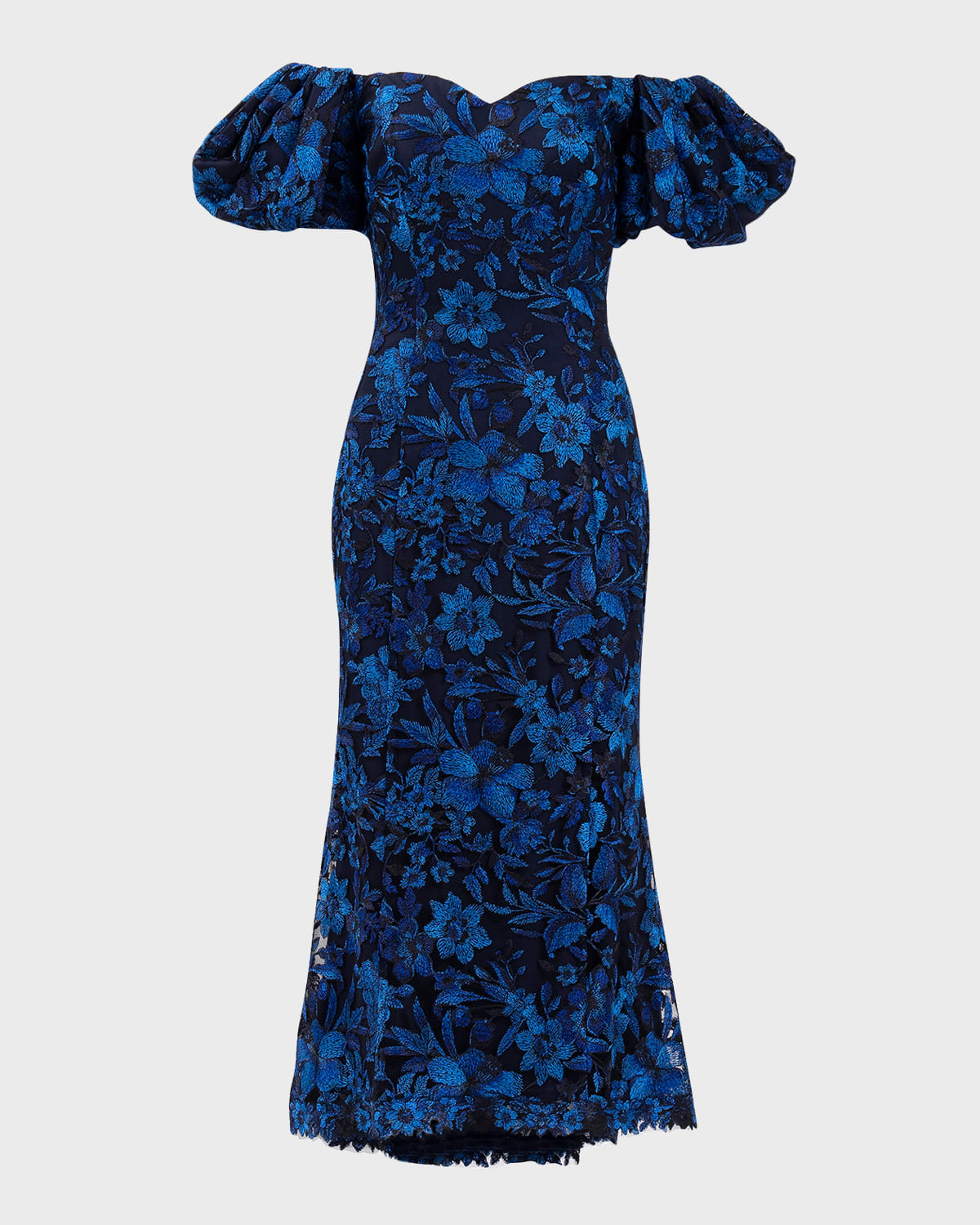 Lace midi dress tadashi shoji online