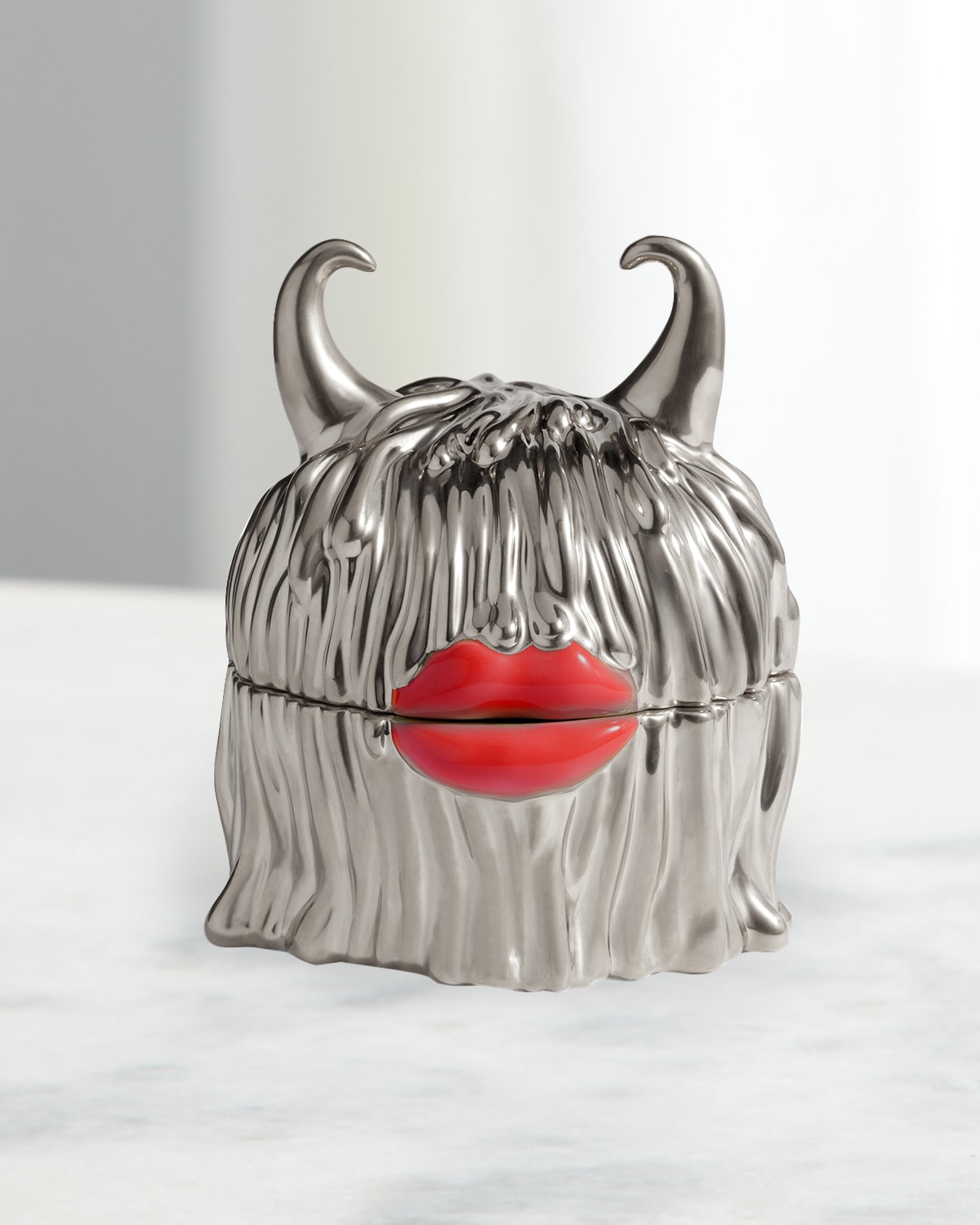 L'objet Haas Lynda Plates Box Set In Platinum/red