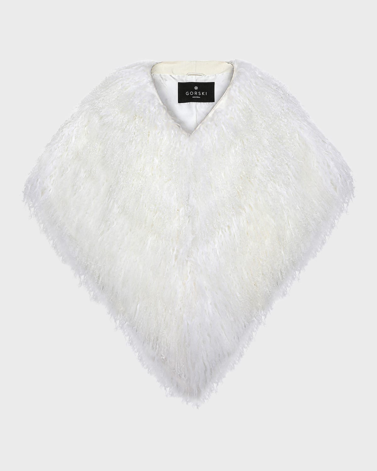 Select Mongolian Lamb Shearling Shawl