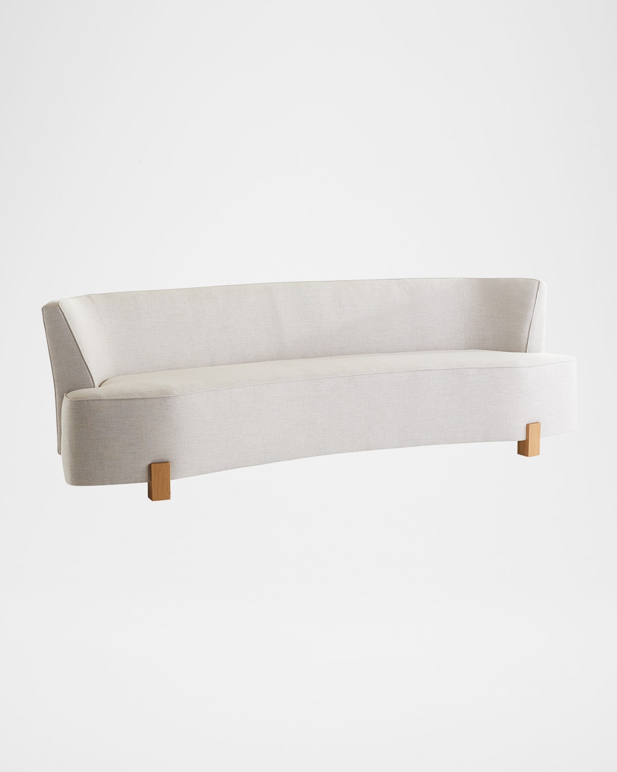 Arteriors Claude Sofa, 101" In White