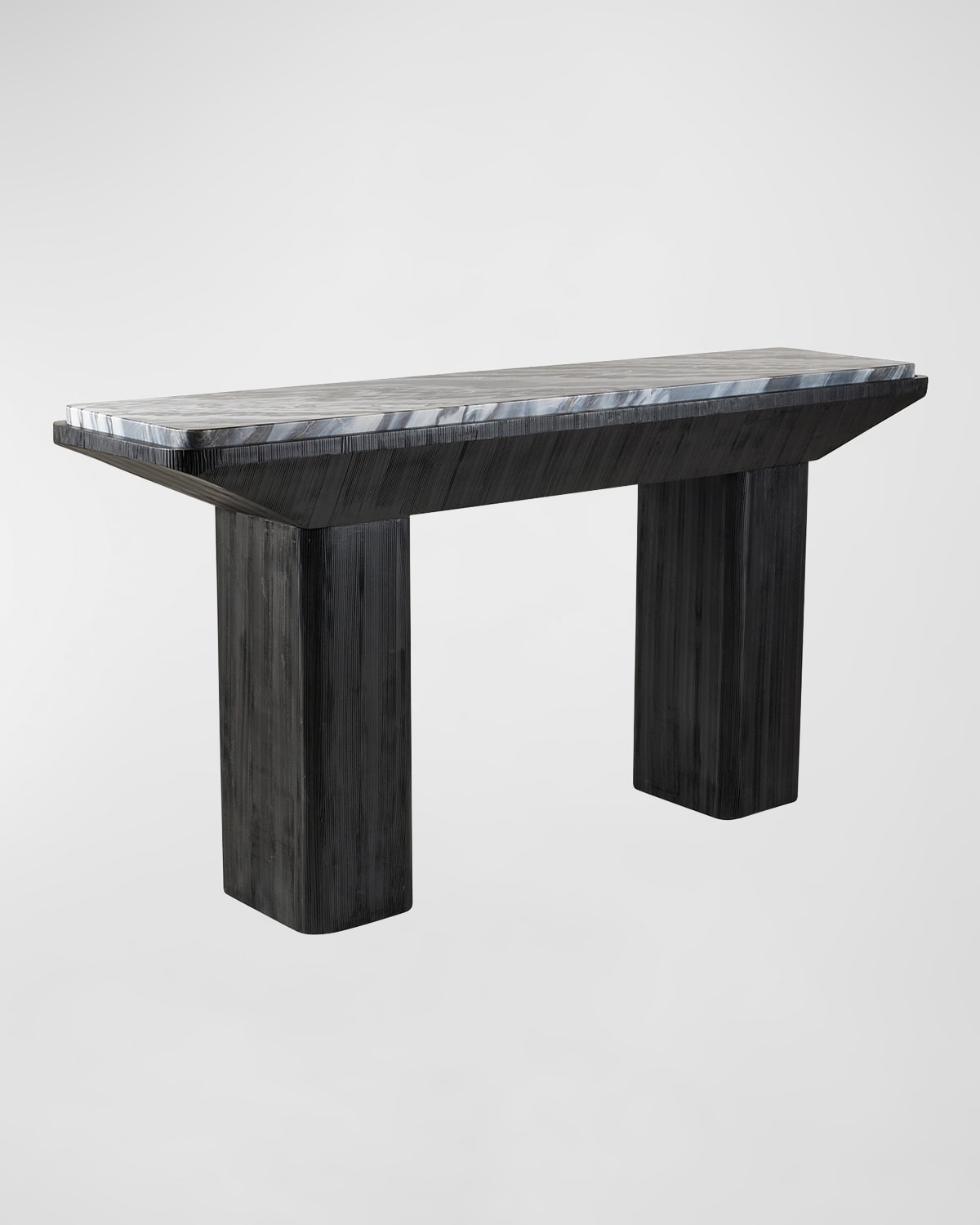 Arteriors Elio Console Table In Galaxy, Ebony