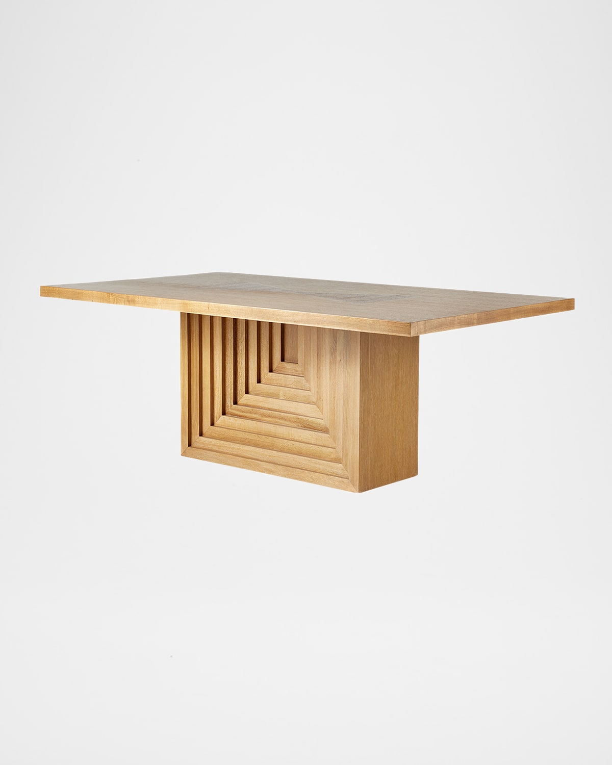 Arteriors Crockett Dining Table, 80" In Oyster