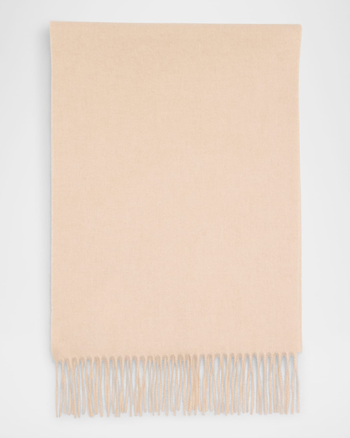 Fringe Cashmere Scarf