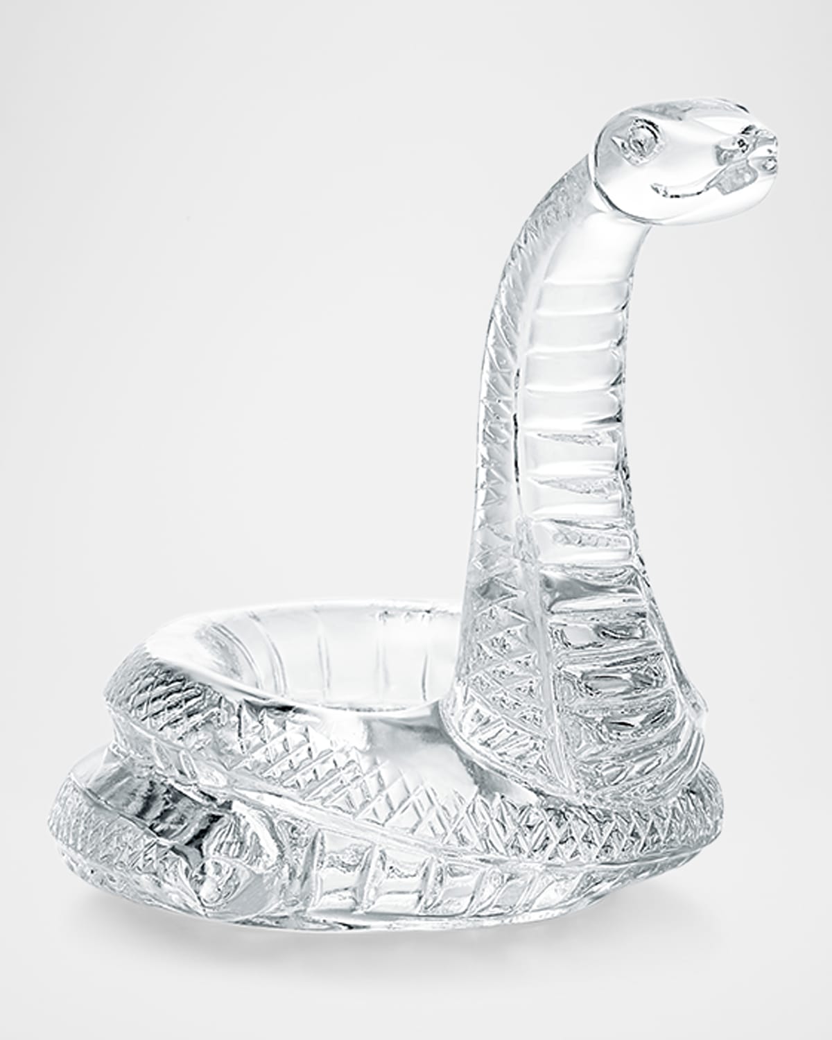 Baccarat Crystal Zodiaque Snake 2025 Figurine In Clear