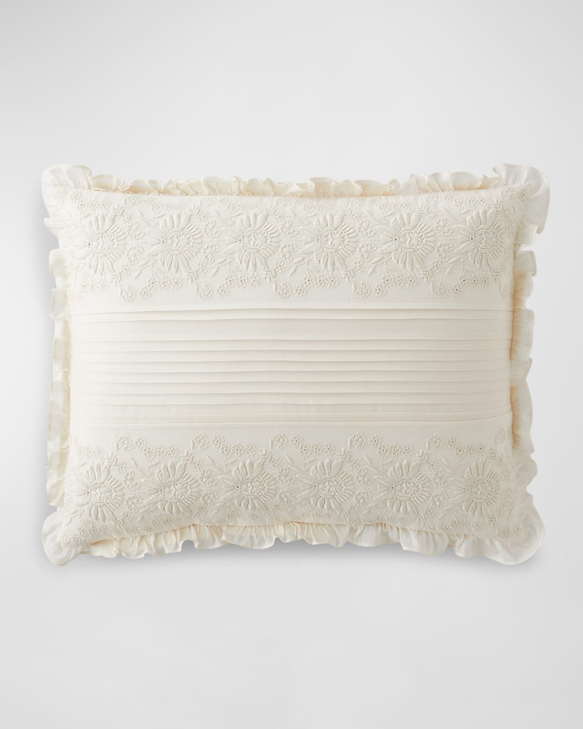 Polo Ralph Lauren Bridget Decorative Pillow, 15" X 20" In Cream