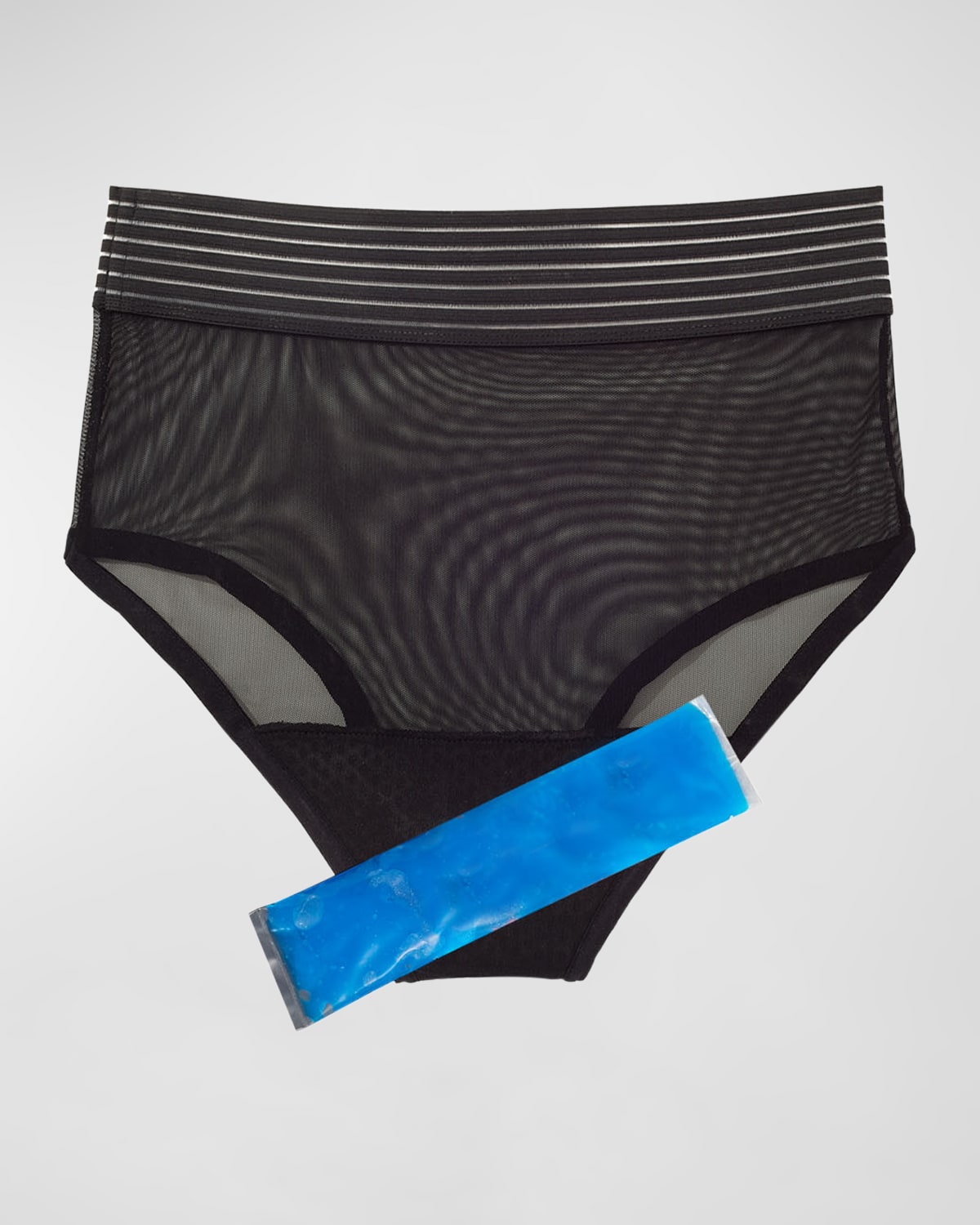 Shop Mommy Matters Heal 2-in-1 Postpartum Panty In Black