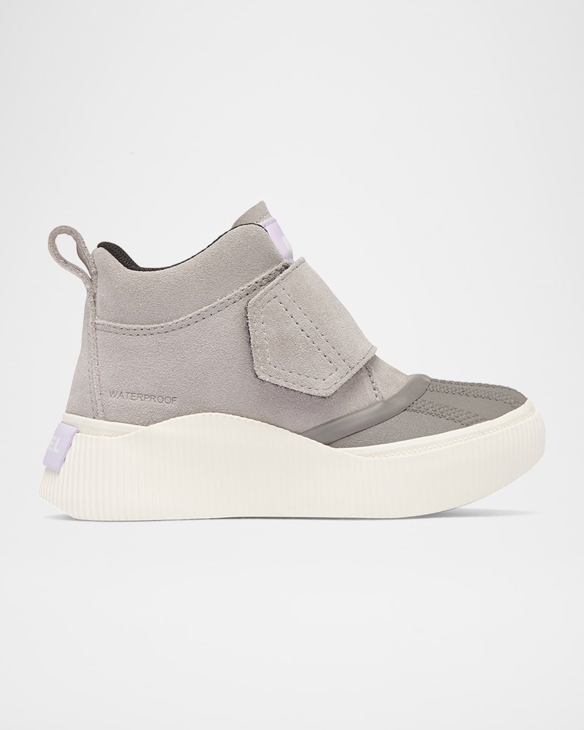 Sorel Kids' Out N About Iv Waterproof Duck Boot In Dove Quarry