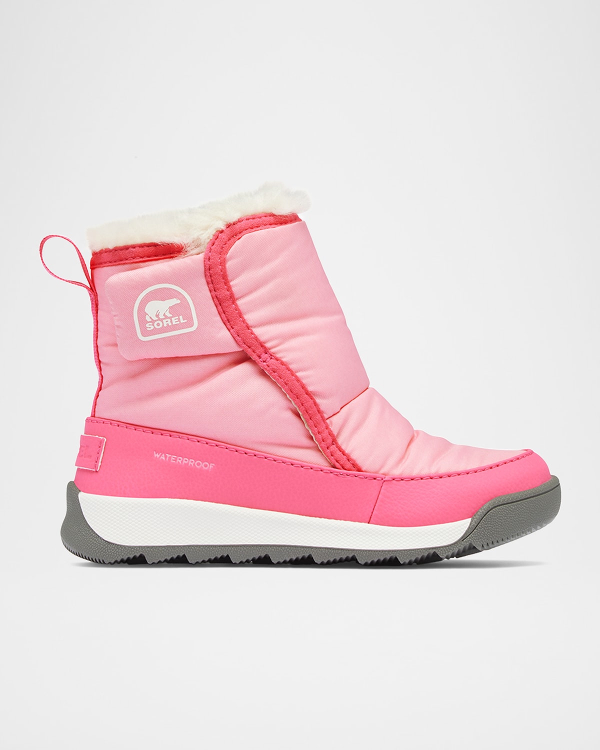 Sorel Unisex Whitney Ii Plus Waterproof Booties - Toddler, Little Kid In Blooming Pink