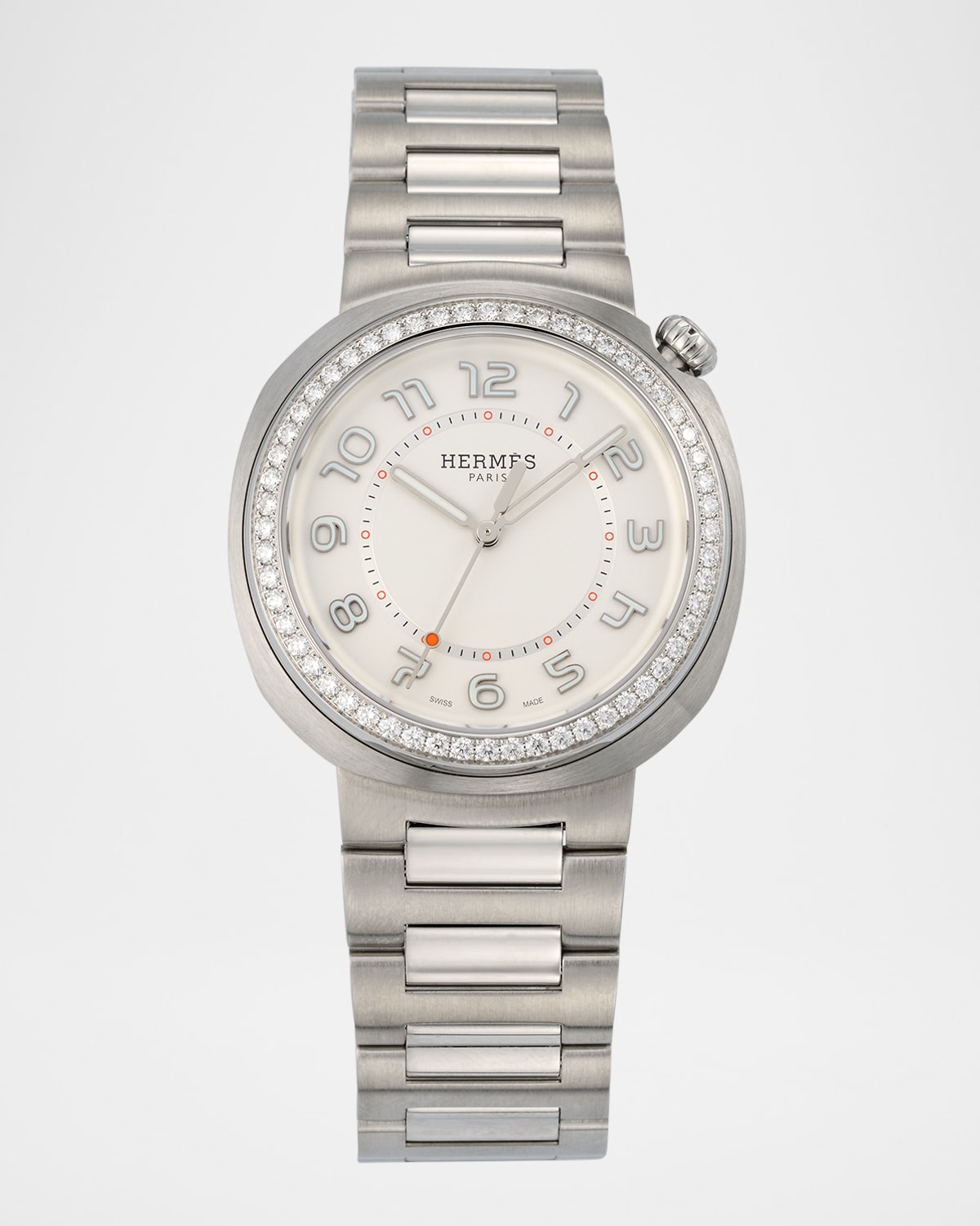 HERMÈS Hermès Cut Diamond Watch, 36 mm