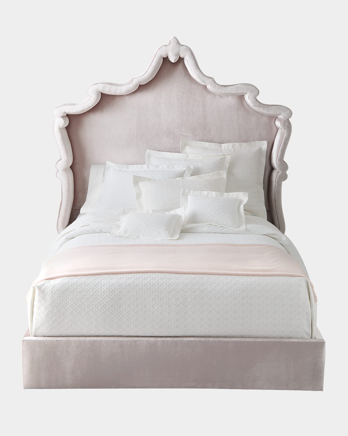 Haute House Refined Simplicity Versailles California King Bed In Blush