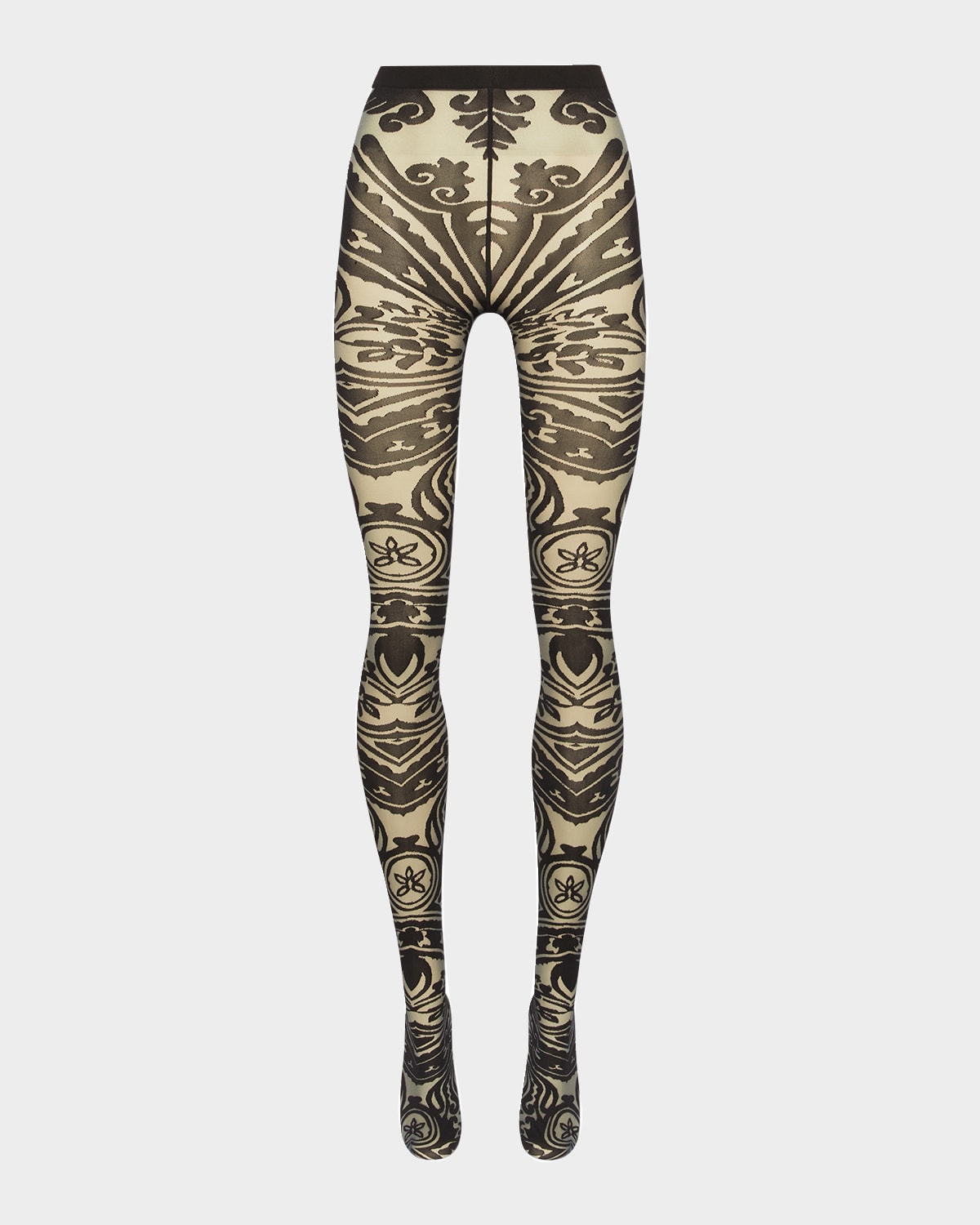 Etro Tattoo-Effect Tights