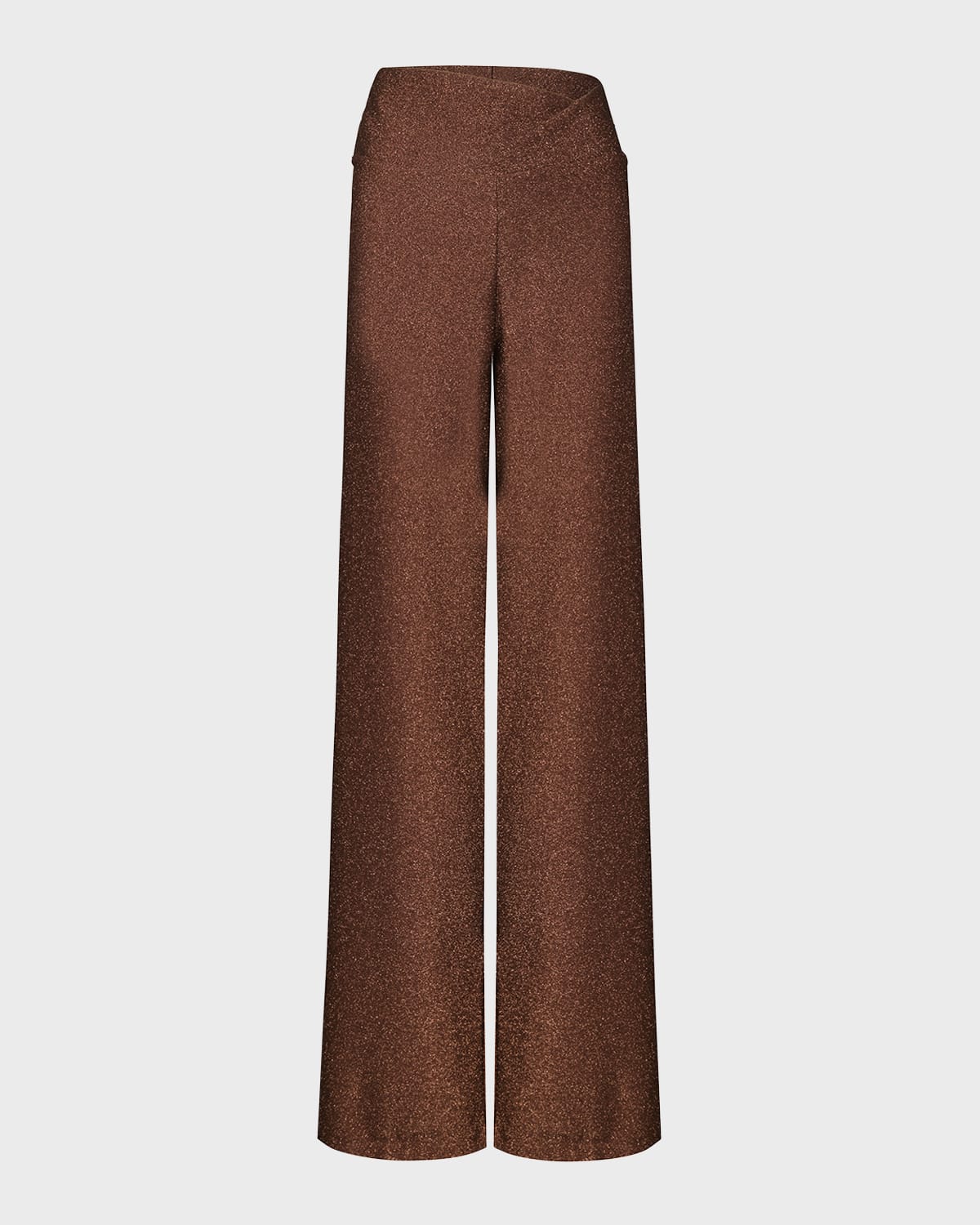 Hechizo De Henna Metallic Straight-Leg Pants