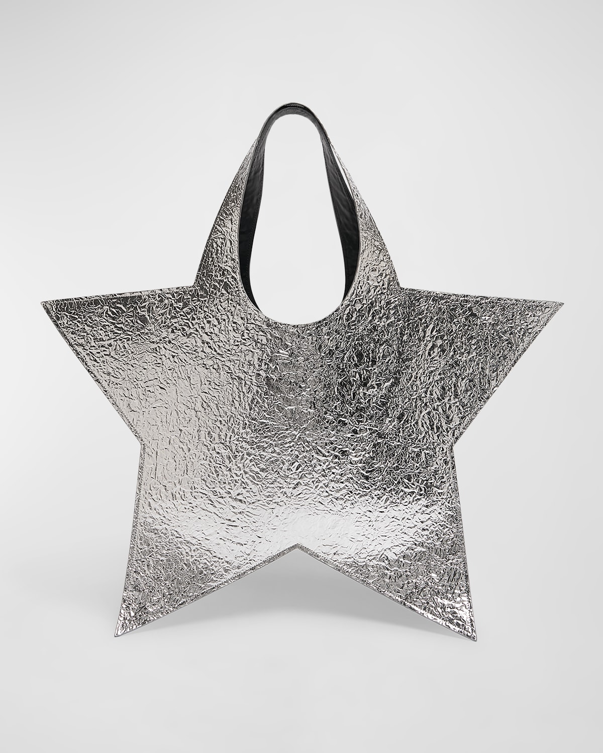 COPERNI STAR FOIL LEATHER TOTE BAG 