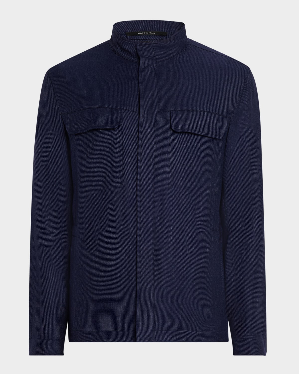Men's Cashmere-Blend Blouson Jacket
