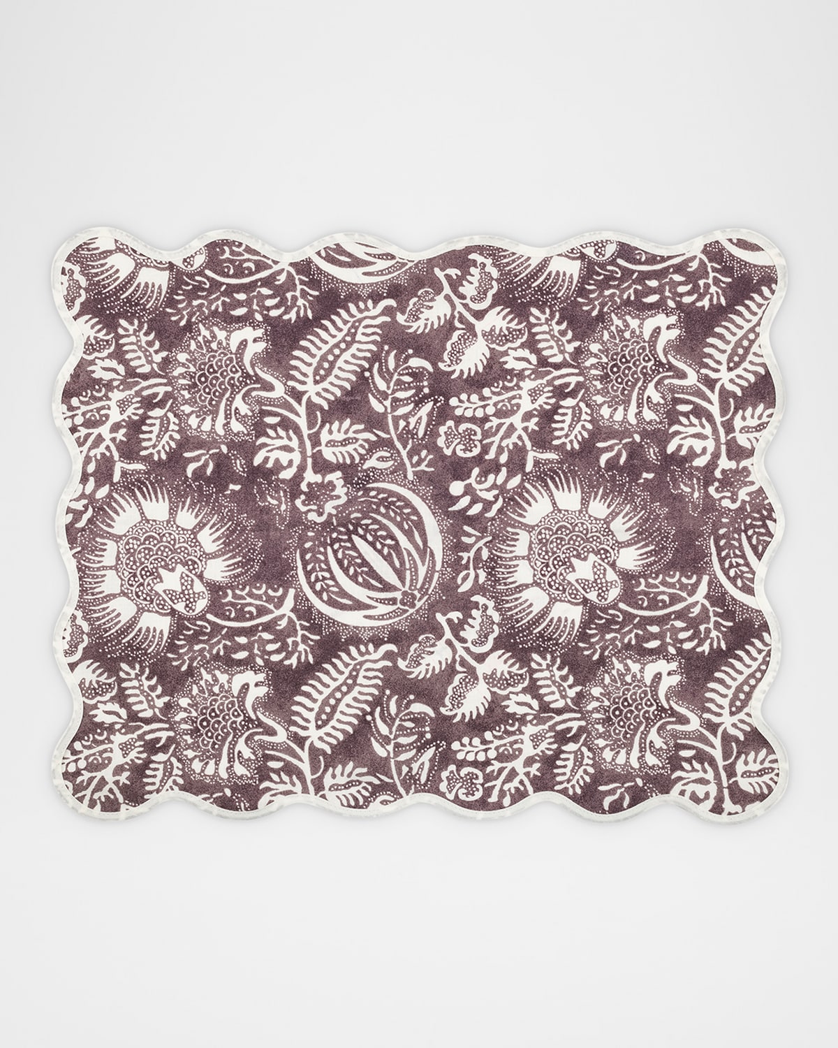 Matouk Schumacher Granada Placemats, Set Of 4 In Gray