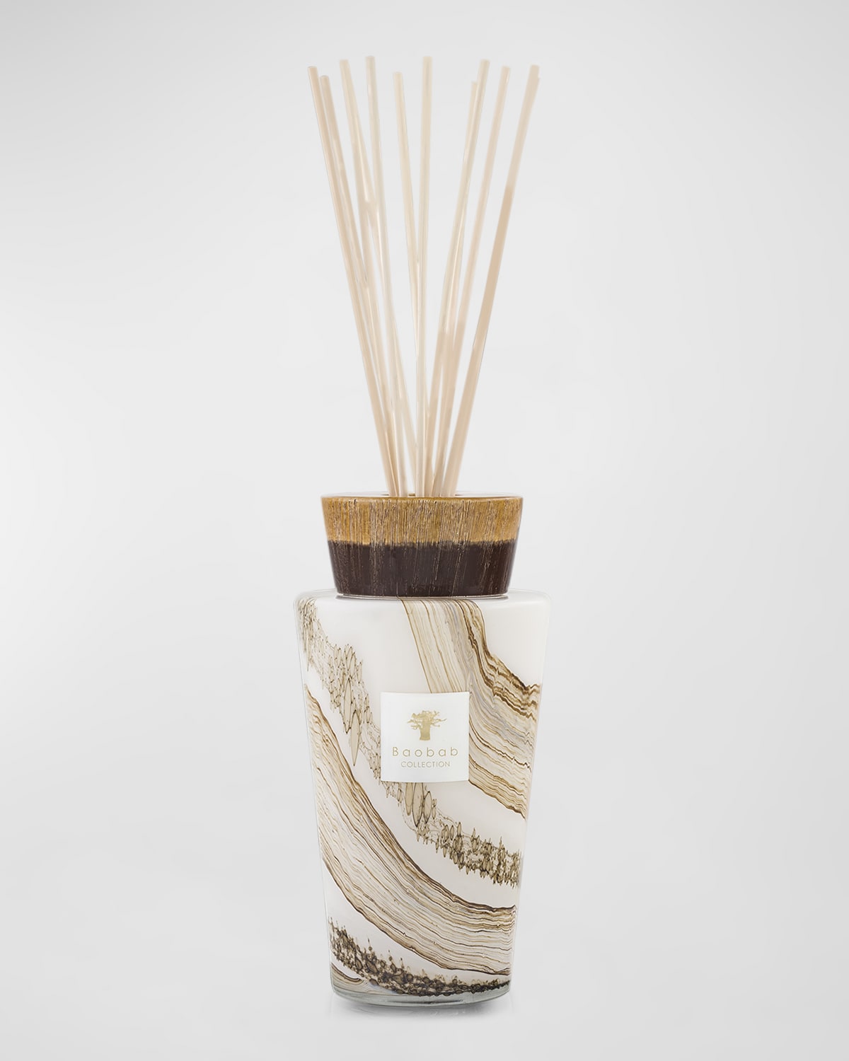 Baobab Collection Totem Sand Siloli Luxury Mini Bottle Diffuser, 8.45 Oz. In Beige
