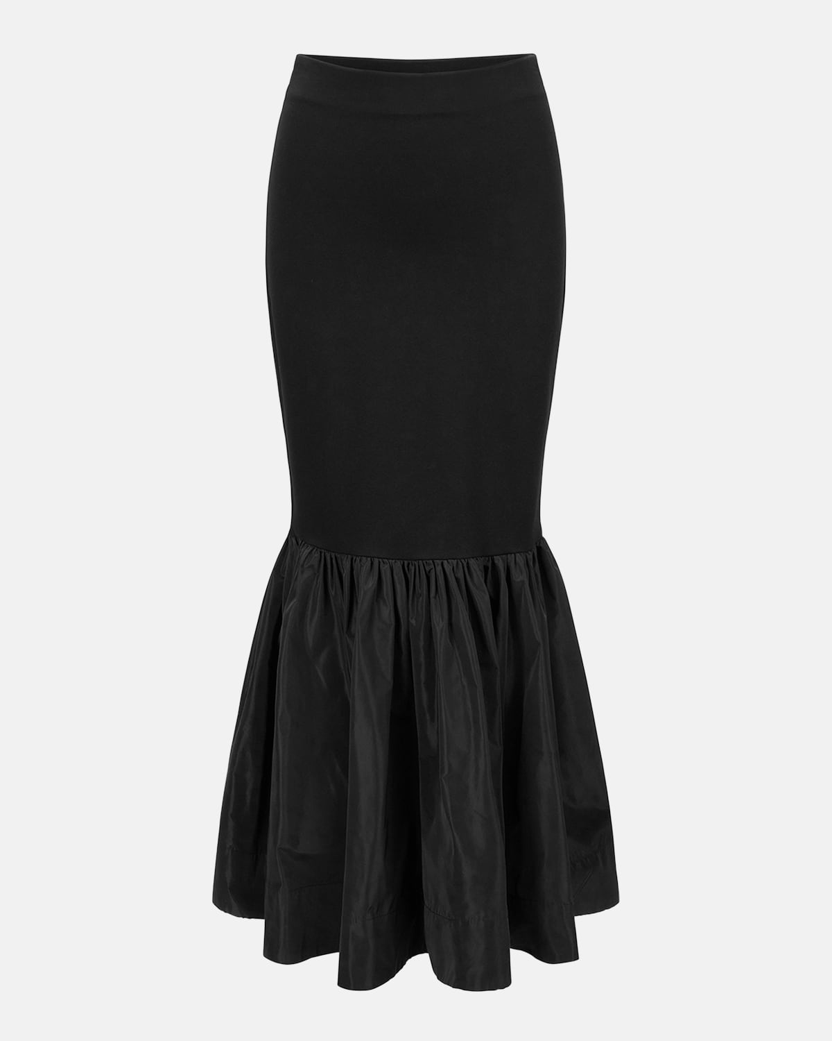 STAUD HAWTHORNE MERMAID-HEM MIDI SKIRT 