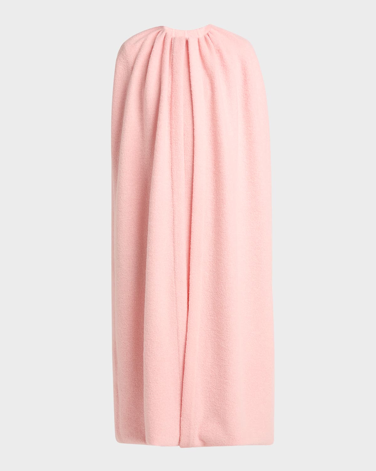 Jil Sander Boucle Knit Long Cape In Confetti
